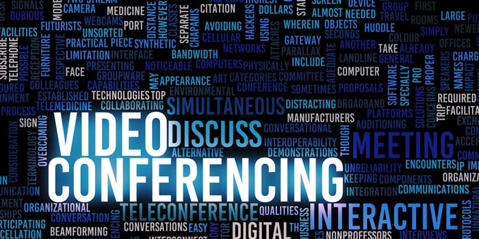 Video Conferencing Online as a Work From Home Concept