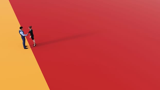 Business Marketing Template as Advertising Background Layout