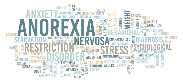 Anorexia as a Medical Concept Abstract Background Art