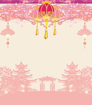 Mid-Autumn Festival for Chinese New Year - card