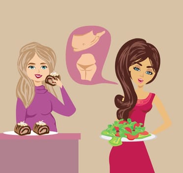 dietary advice from a slim friend