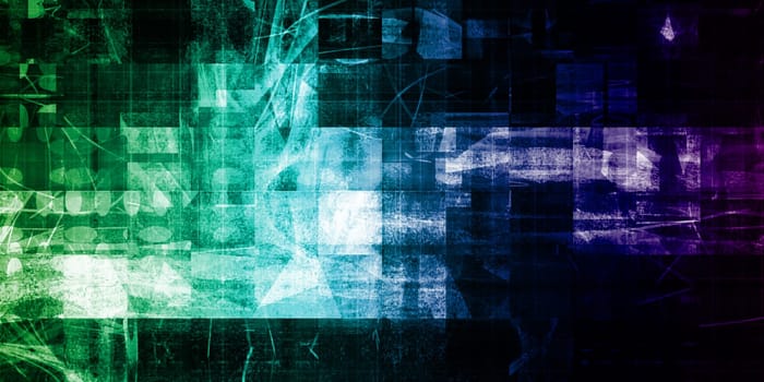 Medical Digital Technology Background as Science Concept