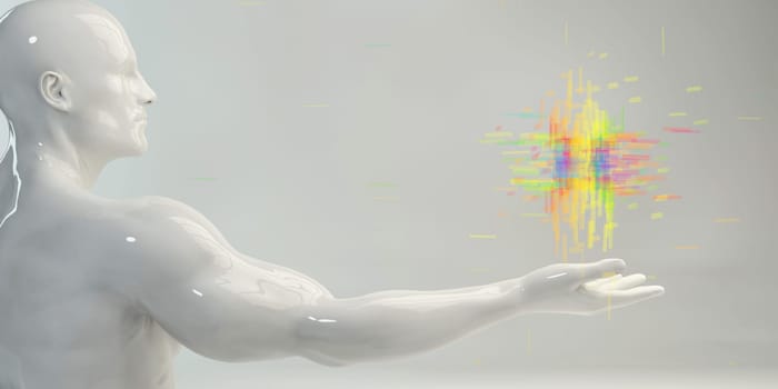 Finance Background as a Creative Concept Art
