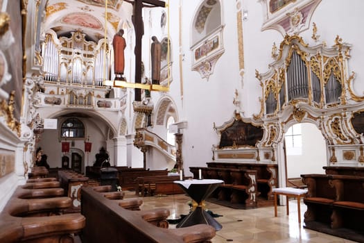 Monastery church of St. John in Ursberg, Germany