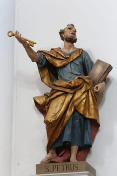 Saint Peter the Apostle, Basilica of St. Vitus in Ellwangen, Germany