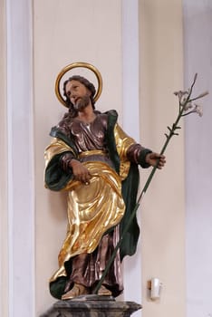 Saint Joseph, Maria Vesperbild Church in Ziemetshausen, Germany