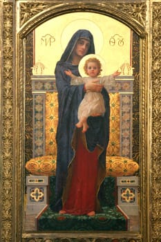 Blessed Virgin Mary with baby Jesus
