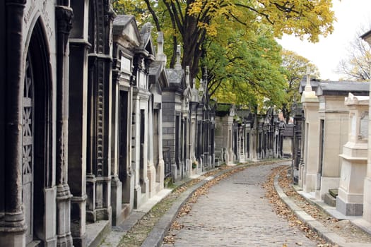 Pere Lachaise Cemetery Paris, France