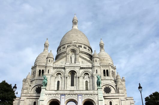 Basilique of Sacre Coeur, Montmartre, Paris, France