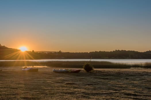 Sunrise at Alumine Lake, Villa Pehuenia, Argentina