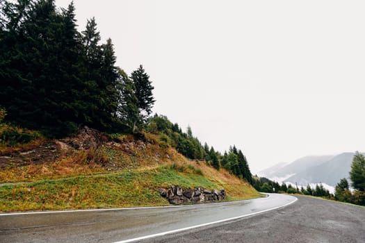Switzerland Alps mountain scenic view in September. High quality photo