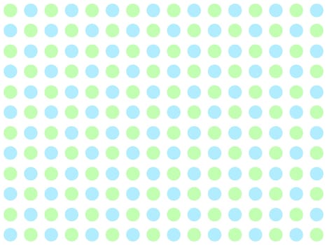 Background with dots light blue light green