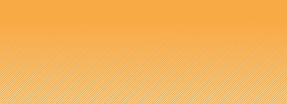 orange background with white stripes