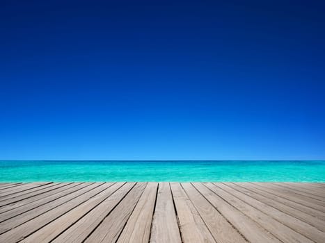 beach and tropical sea