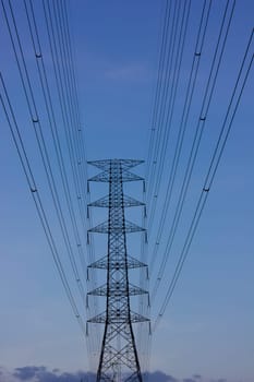 Electricity post in thailand