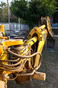 EXCAVATOR industry construction machine working