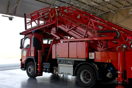 Fire truck emergency protection firefighter