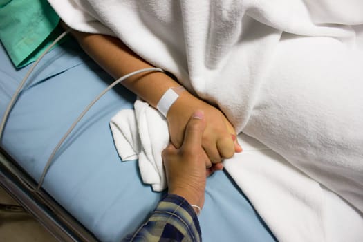 people sick in bedroom hotel