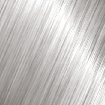 Texture panorama of silver metal with reflection - background