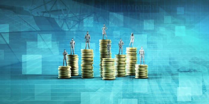 Marketing Optimization for Digital Business Concept Art