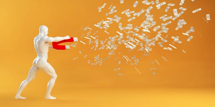 Investment Strategy and Attracting Money as Investing Concept