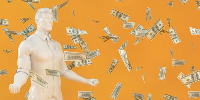 Sudden Windfall with Money Dropping From the Sky