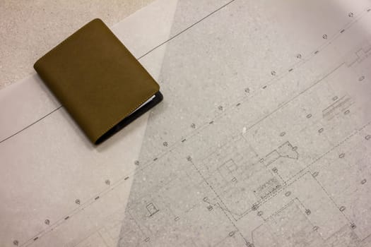 Book draft paper building writing