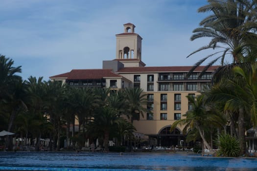 Luxury hotel in Gran Canaria, Spain. Famous luxury hotel in Gran Canaria, Spain