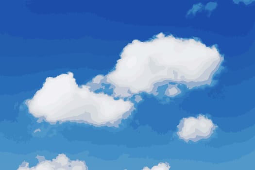 Low Angle View Of Clouds In Blue Sky
