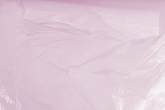 Colored empty plastic bag background