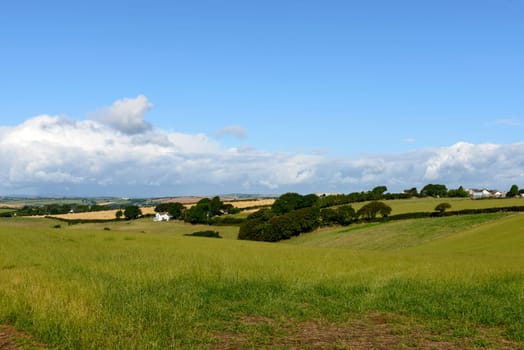 landscape of the countryside near touristic village .