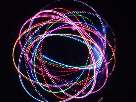 light colors abstract neutron protons forms backgrounds