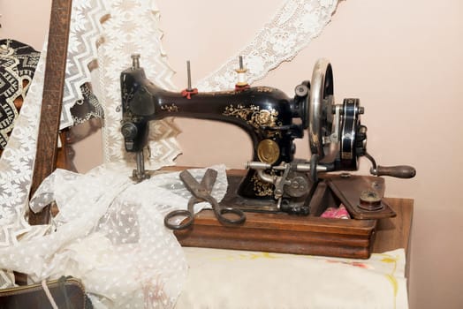 Workplace dressmaker 19th century