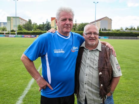 GDR Footballer Wolfgang Seguin and Wolfgang Steinbach  1.FC Magdeburg