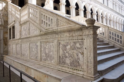 View of the Doge's palace . Venice. Italy