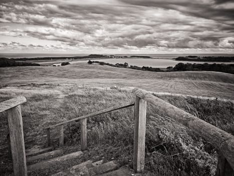 landscape near Groß Zicker, Ruegen island, Germany