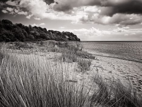 Baltic coast near Lobbe, Mönchgut, Ruegen island