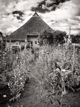 Parish widow house in Groß Zicker, Mönchgut, Ruegen island