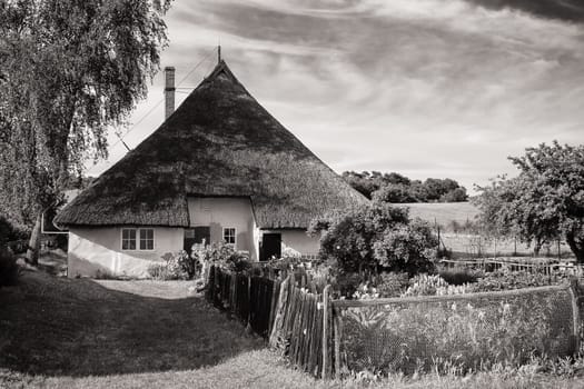 Parish widow house in Groß Zicker, Mönchgut, Ruegen island
