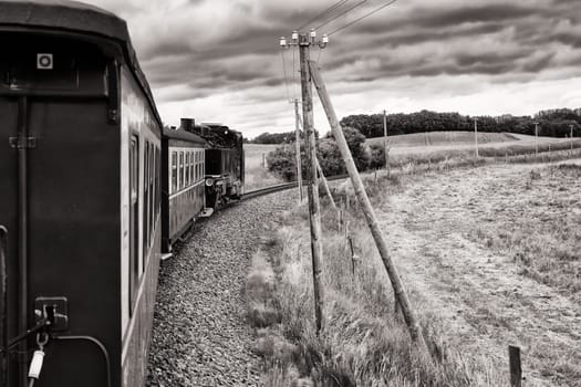 Rügen small train "Rasender Roland"", island of Rügen"