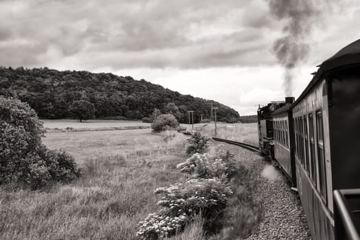 Rügen small train "Rasender Roland"", island of Rügen"