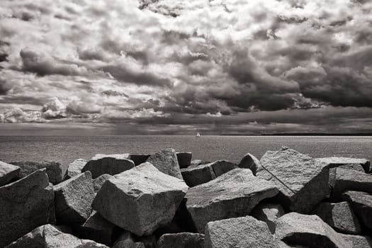 Sassnitz, Mecklenburg Baltic Sea Coast, Ruegen Island
