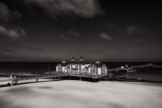 Sellin pier, Mönchgut, Ruegen island, Germany