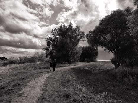 landscape near Groß Zicker, Ruegen island