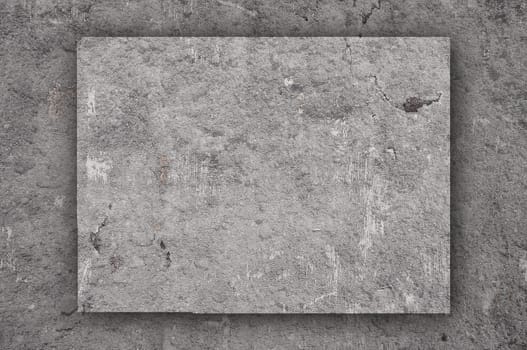 Map of Colorado on weathered concrete