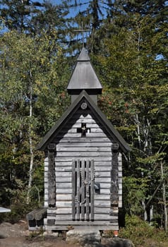 Chapel on Wagensonnriegel in the Bavarian Forest