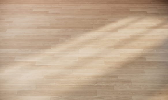 wooden floor background, light on parquet floor, 3d rendering