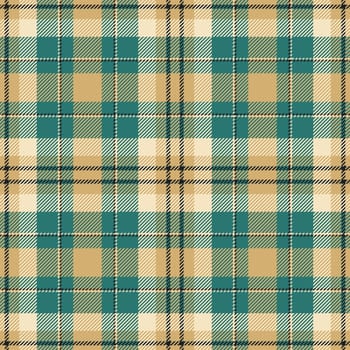 Scotland tartan seamless plaid texture with rhombuses and squares - Vector illustration