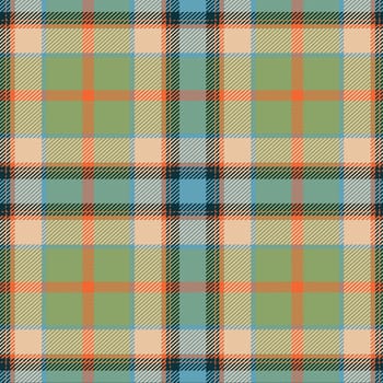Scotland tartan seamless plaid texture with rhombuses and squares - Vector illustration