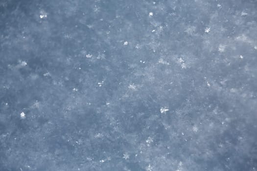 white snowflakes  background, rough pattern of snow texture